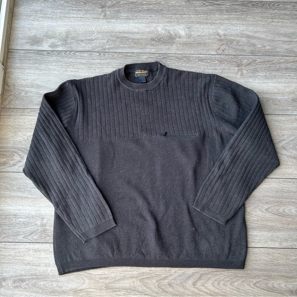 Vintage Woolrich Heavy Weight  Grey Pullover Sweater - Picture 3 of 15